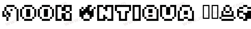 Book Antiqua 常规(TrueType)(西方)字体转换